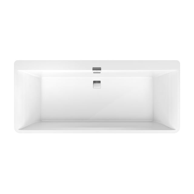 Villeroy & Boch Squaro freestanding bath, softcube with filling ...