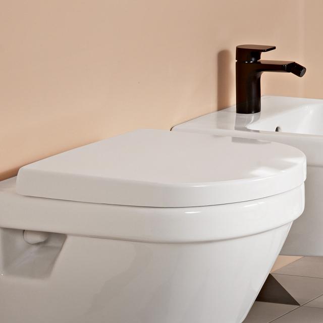 Villeroy & Boch Architectura WC-Sitz weiß mit Quick Release und Absenkautomatik soft-close