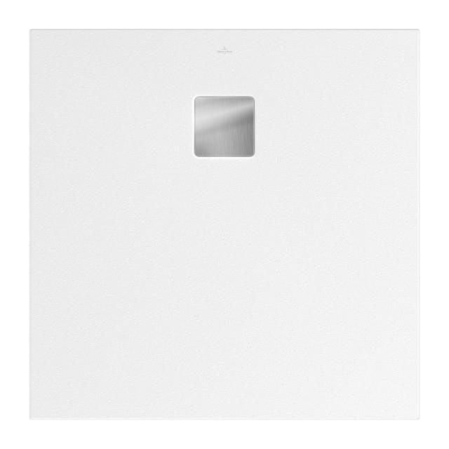 Villeroy & Boch Embrace Duschwanne Komplett-Set weiß mit rutschhemmender Oberfläche Vilbogrip