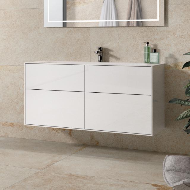 Villeroy & Boch Finion Waschtischunterschrank mit 4 Auszügen glossy white