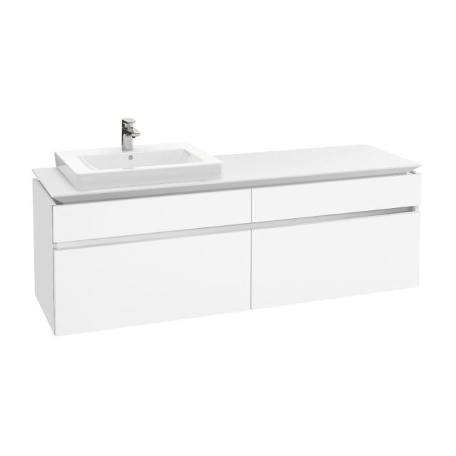 Villeroy & Boch Legato Waschtischunterschrank mit 4 Auszügen weiß matt