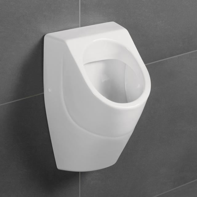 Villeroy & Boch O.novo DirectFlush Urinal weiß mit CeramicPlus, Zulauf hinten