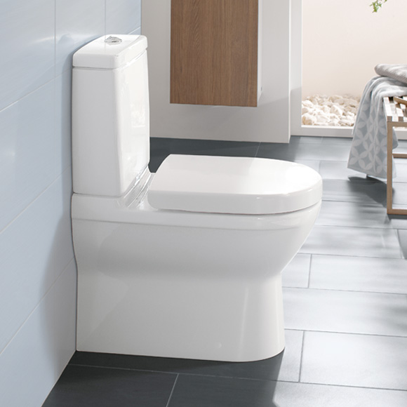 Villeroy & Boch O.novo Stand-Tiefspül-WC für Kombination weiß, mit CeramicPlus