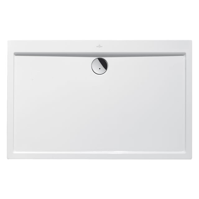 Villeroy & Boch Architectura Duschwanne, 140x90 Cm, Acryl Weiß – Hochwertige Design-Dusche Mit Metallrahmen