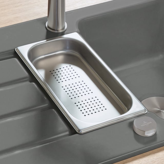 Abtropfbecken & Siebe für die Spüle