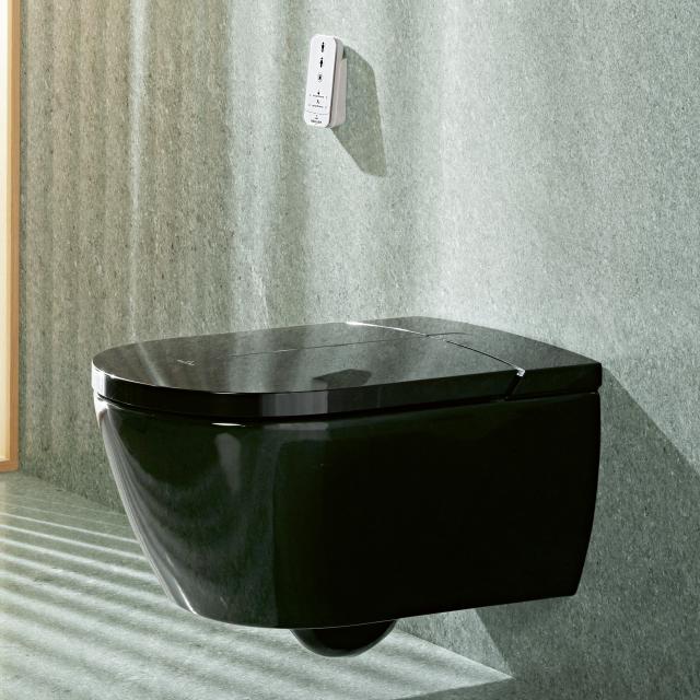 Villeroy & Boch ViClean I100 das NEUE Dusch-WC, mit WC-Sitz glossy black