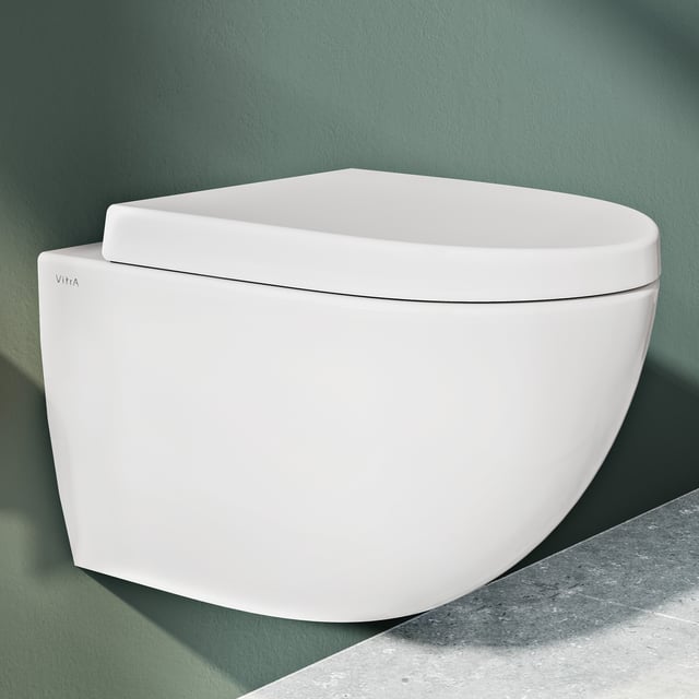 Sento Toilets VitrA Sento toilet seat with soft-close & removable, white - 86-003R409 ...