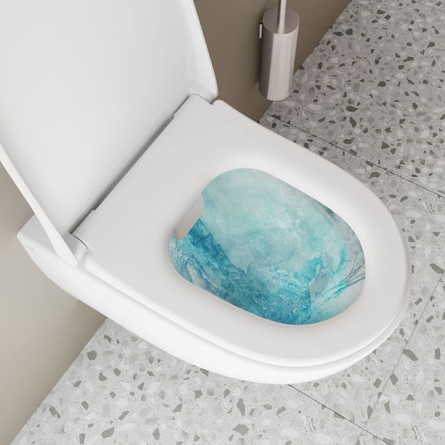 VitrA Matrix wall-mounted toilet with VitrAFlush 2.0 with toilet
