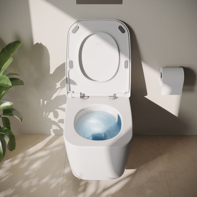 VitrA Matrix 2.0 wall-mounted toilet with QuantumFlush with