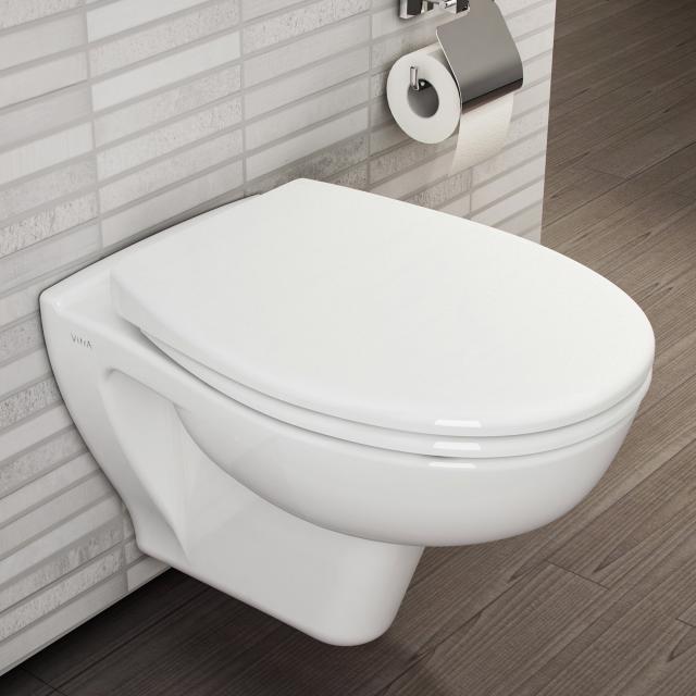 VitrA S20 Wand-Tiefspül-WC VitrAflush 2.0 mit Bidetfunktion weiß