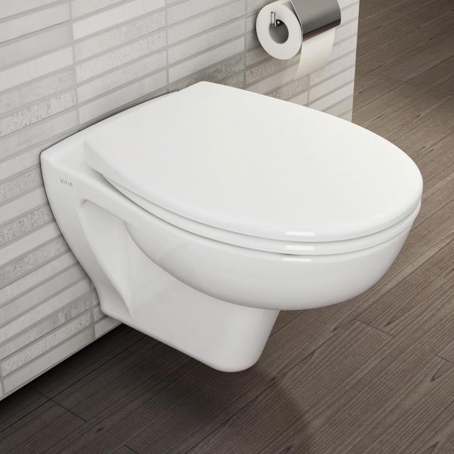 VitrA S20 Wand-Tiefspül-WC VitrAflush weiß, mit VitrAclean