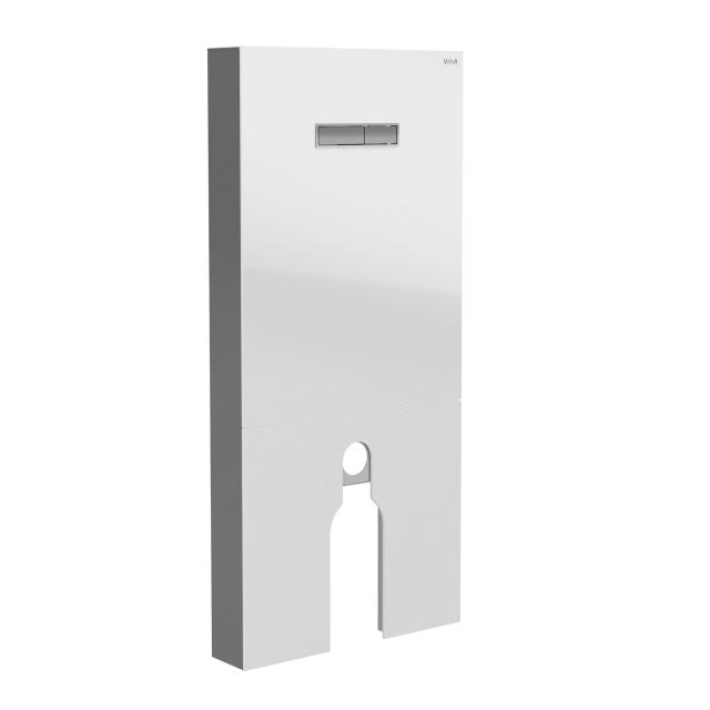 Vitra Vitrus Stand-Spülkasten für Stand-WCs weiß/aluminium gebürstet