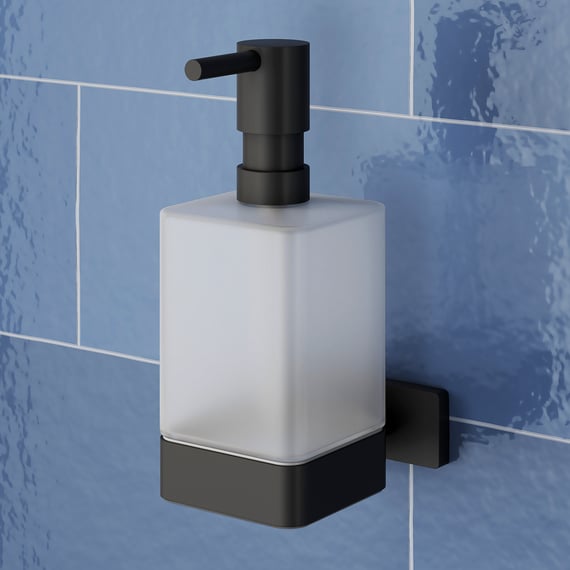 Pfister Pfirst Toilettenpapierhalter – Wandmontage, Matt Schwarz, Modernes Design Fürs Badezimmer
