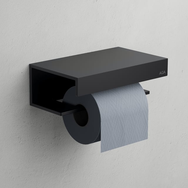 Blomus Nexio WC-Rollenhalter Für 4 Rollen Mattschwarz – Stilvoller & Praktischer Ersatzrollenhalter Fürs Gäste-WC