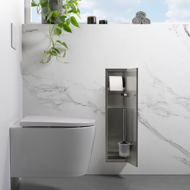 Viverso x wall large recessed toilet module W: 182 H: 750 D: 158