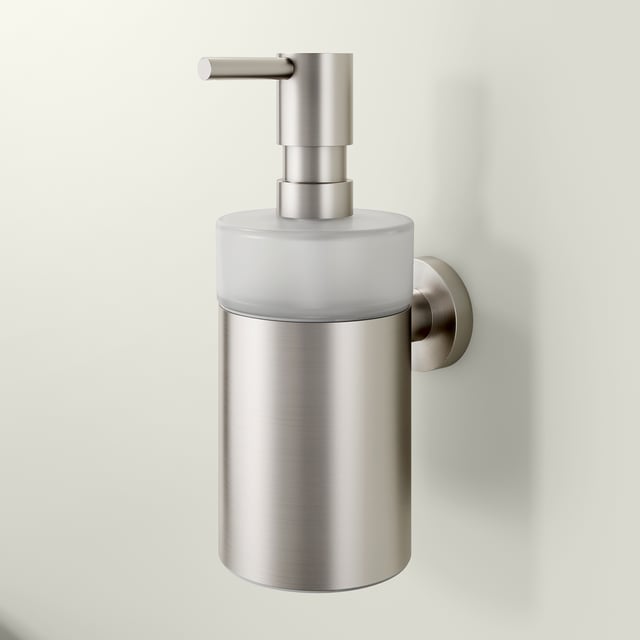Wand-Seifenspender 500 Ml – Auslaufsicher, Mit Kleber & Schrauben, Bohrfrei Montierbar, Weiß
