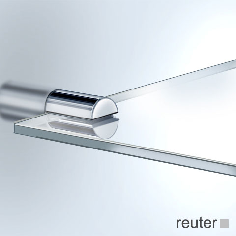 Vola T25 shelf satin/brushed stainless steel - T25A-40 | REUTER