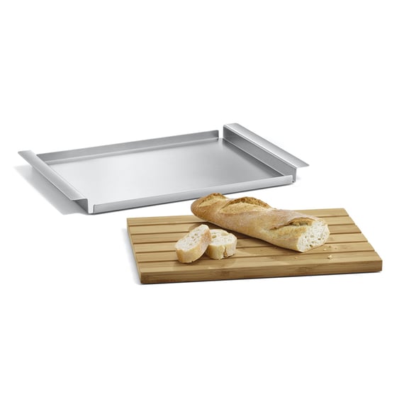 Zack Mavos Premium Brushed Stainless Steel Sink Organiser with 360° Drying Bar - Award-Winning German Design