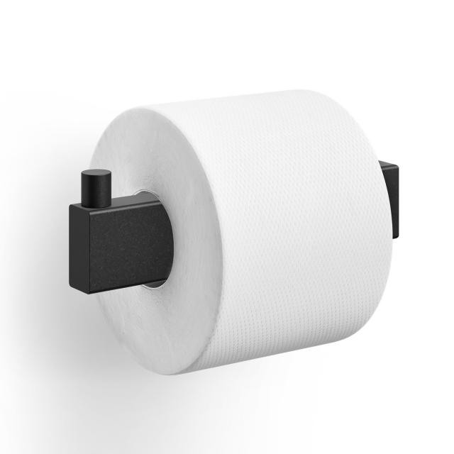 Zack LINEA Toilettenpapierhalter schwarz matt