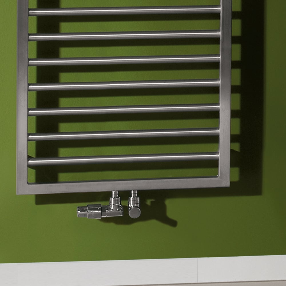 Zehnder Subway towel radiator, hot water or mixed operation 502 W, chrome