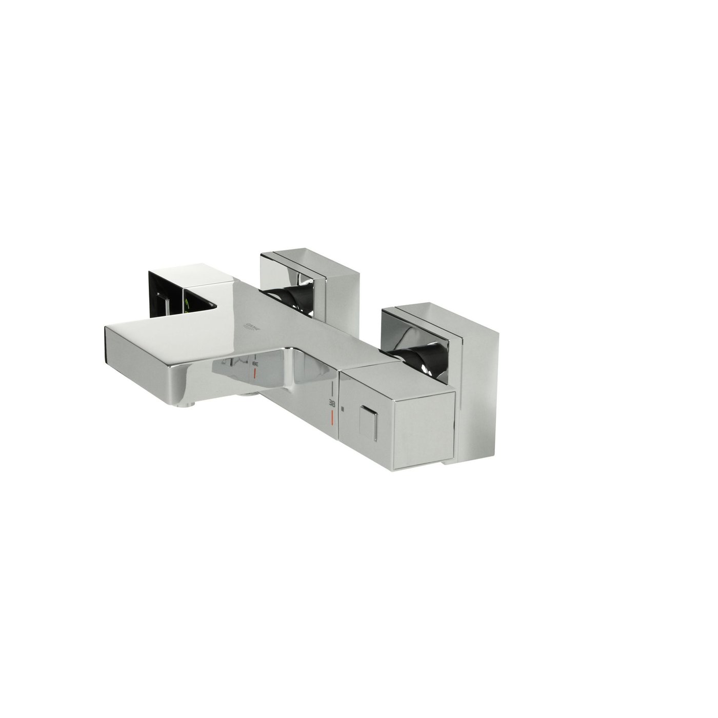 Grohe Grohtherm Cube exposed bath fitting with thermostat chrome ...