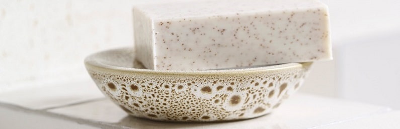 Seifenschale aus Keramik